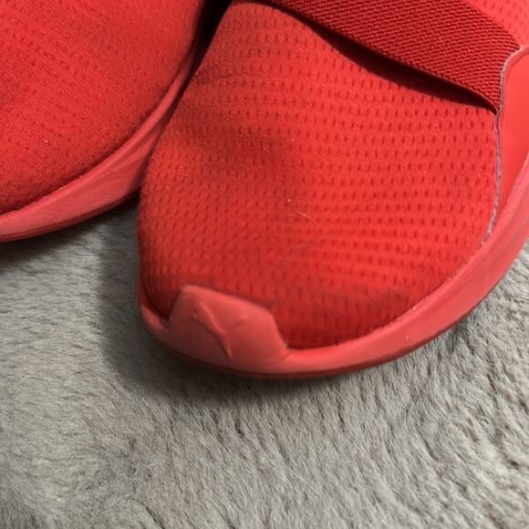 Puma Women's Radiate Training Shoe Red Gold Size 6.5 - Picture 6 of 8